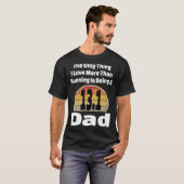 ランニングパパ13 1ハーフマラソンランナー父アセル Tシャツ (正面フル)