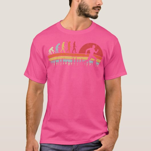 ランニングヒューマンエボリューションランナー Tシャツ (正面)