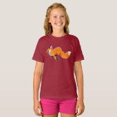 ランニングフォックスTシャツ Tシャツ (正面フル)