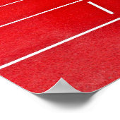 ランニングプリント・トラック・ポスター ポスター (角)