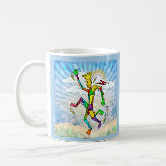 ランニングマン コーヒーマグカップ (左)