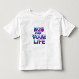 ランニングモチベーション トドラーTシャツ
