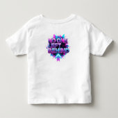 ランニングモチベーション トドラーTシャツ (裏面)