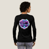 ランニングモチベーション トライブレンドTシャツ (背面全体)