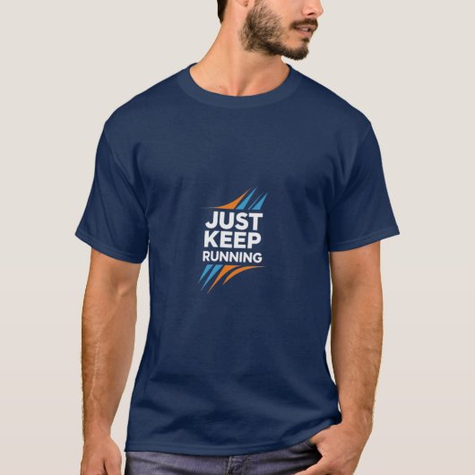 ランニングモチベーションTシャツ Tシャツ (正面)