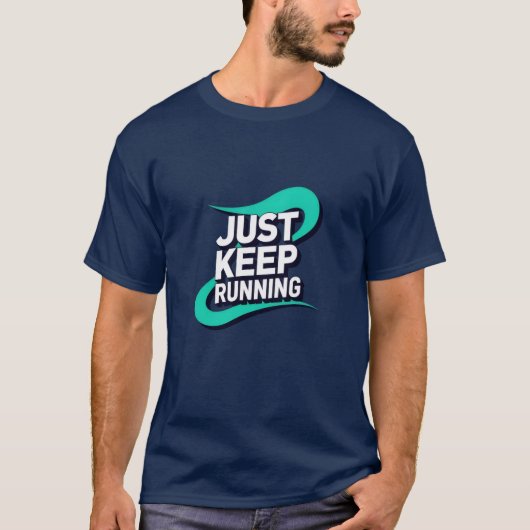ランニングモチベーションTシャツ Tシャツ (正面)