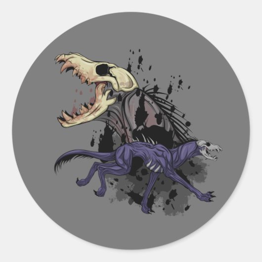 ランニングモンスター ラウンドシール (正面)