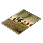 ランニングモンタナ牧場の馬 ノートブック (左側)