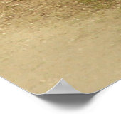 ランニングモンタナ牧場の馬 ポスター (角)