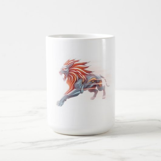 ランニングライオン コーヒーマグカップ (中央)