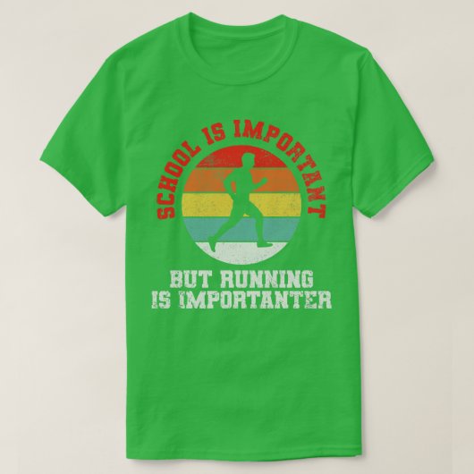 ランニングランナー3 Tシャツ (デザイン正面)