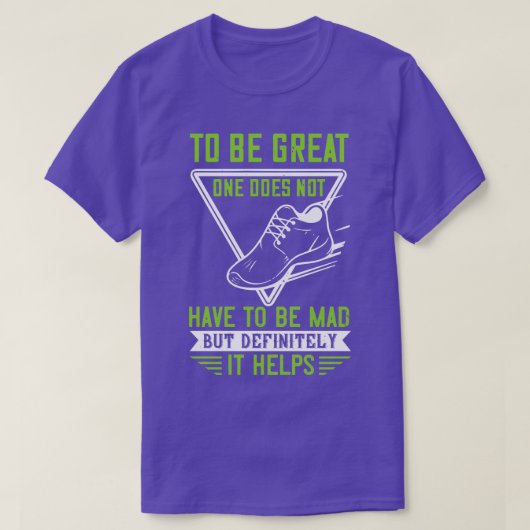 ランニング不機嫌の在り素晴らし Tシャツ (デザイン正面)