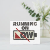 ランニング低 ポストカード (スタンド正面)