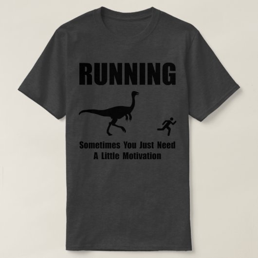 ランニング動機 Tシャツ (デザイン正面)