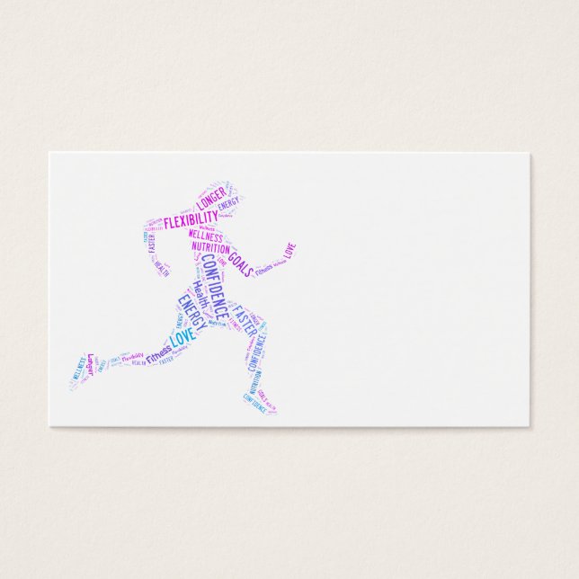 ランニング女 (正面)