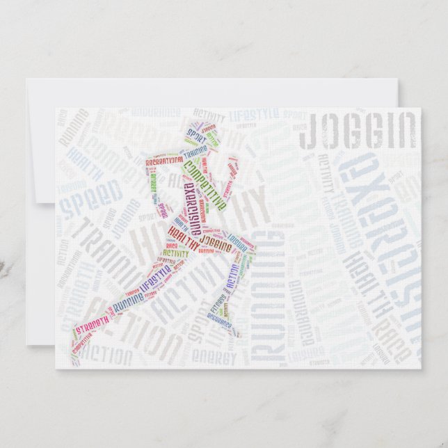 ランニング女 (正面)