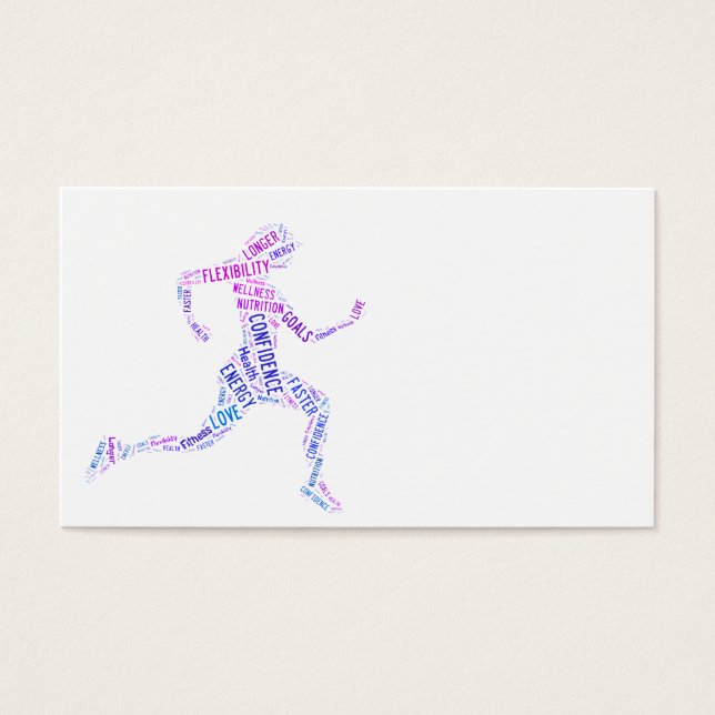 ランニング女 (正面)