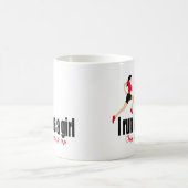 ランニング女 コーヒーマグカップ (中央)