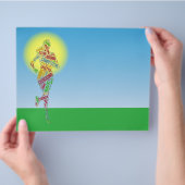 ランニング女 チラシ (手)