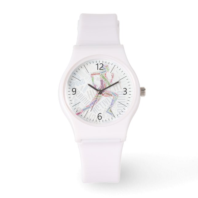 ランニング女 腕時計 (正面)