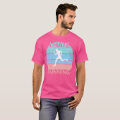 ランニング嫌いな人へ Tシャツ (正面フル)