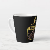 ランニング定義 カフェラテマグ (左アングル)