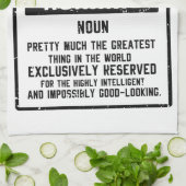 ランニング定義 キッチンタオル (折り畳み)