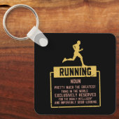 ランニング定義 キーホルダー (正面)