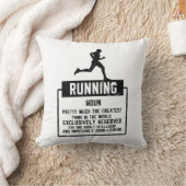 ランニング定義 クッション (ブランケット)