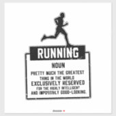 ランニング定義 シール (シート)