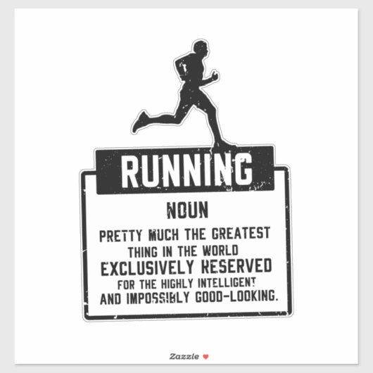 ランニング定義 シール (シート)