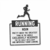 ランニング定義 シール (正面)