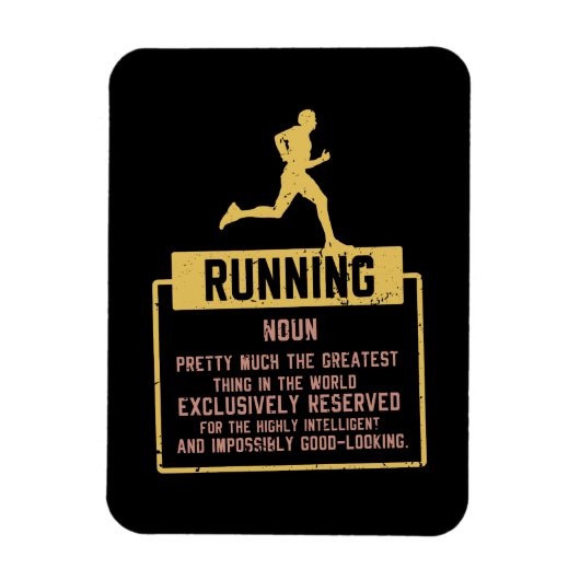 ランニング定義 マグネット (縦)