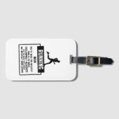 ランニング定義 ラゲッジタグ (正面横)