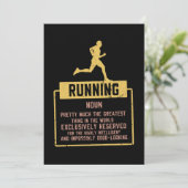 ランニング定義 招待状 (スタンド正面)