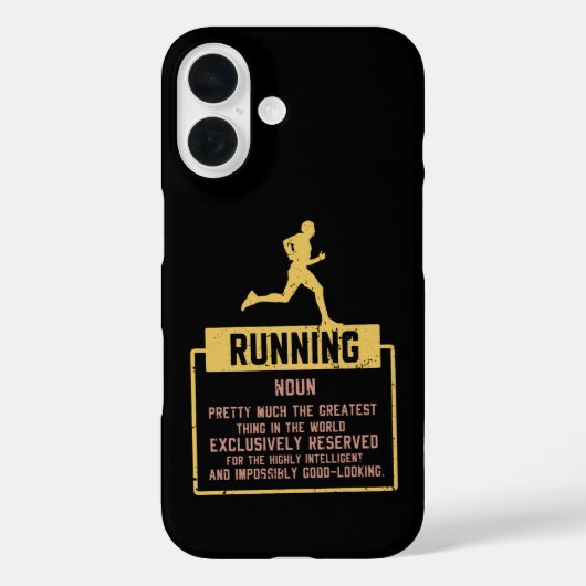 ランニング定義 Case-Mate iPhoneケース (裏面)