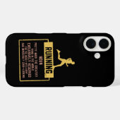 ランニング定義 Case-Mate iPhoneケース (裏面 (横))