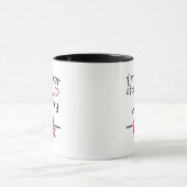 ランニング後に優しくなるよ 面白い コーヒー マグカップ (中央)