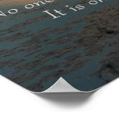 ランニング水 – ポスター (角)