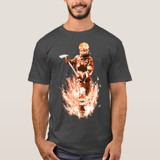 ランニング火の中 Tシャツ