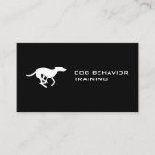 ランニング犬 |動物トレーナー 名刺 (正面)