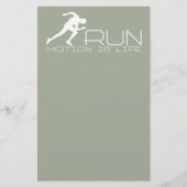 ランニング男 チラシ (正面)