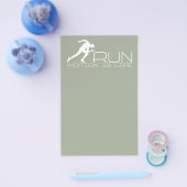 ランニング男 チラシ (シングル)