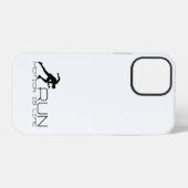 ランニング男 iPhoneケース (裏面横)