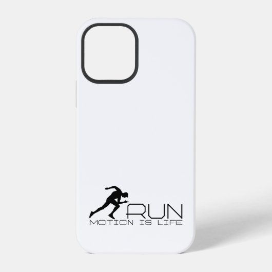 ランニング男 iPhoneケース (裏面)