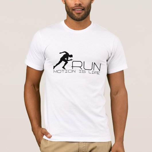 ランニング男 Tシャツ (正面)