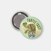 ランニング絵を描亀 マグネット (正面/裏面)