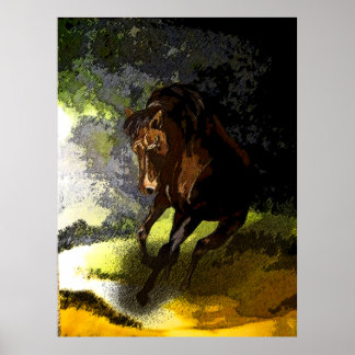 ランニング自由プリント ポスター