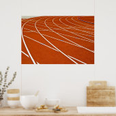 ランニング軌道 ポスター (キッチン)