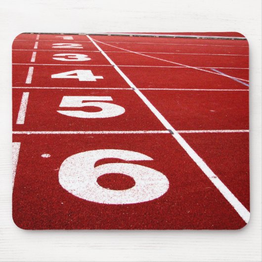 ランニング軌道 マウスパッド (正面)